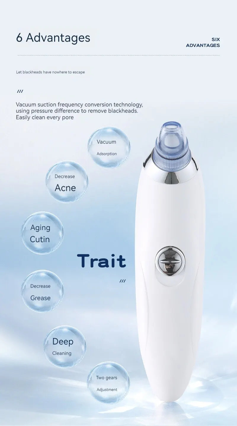 appareil électrique pour nettoyer les pores du visage