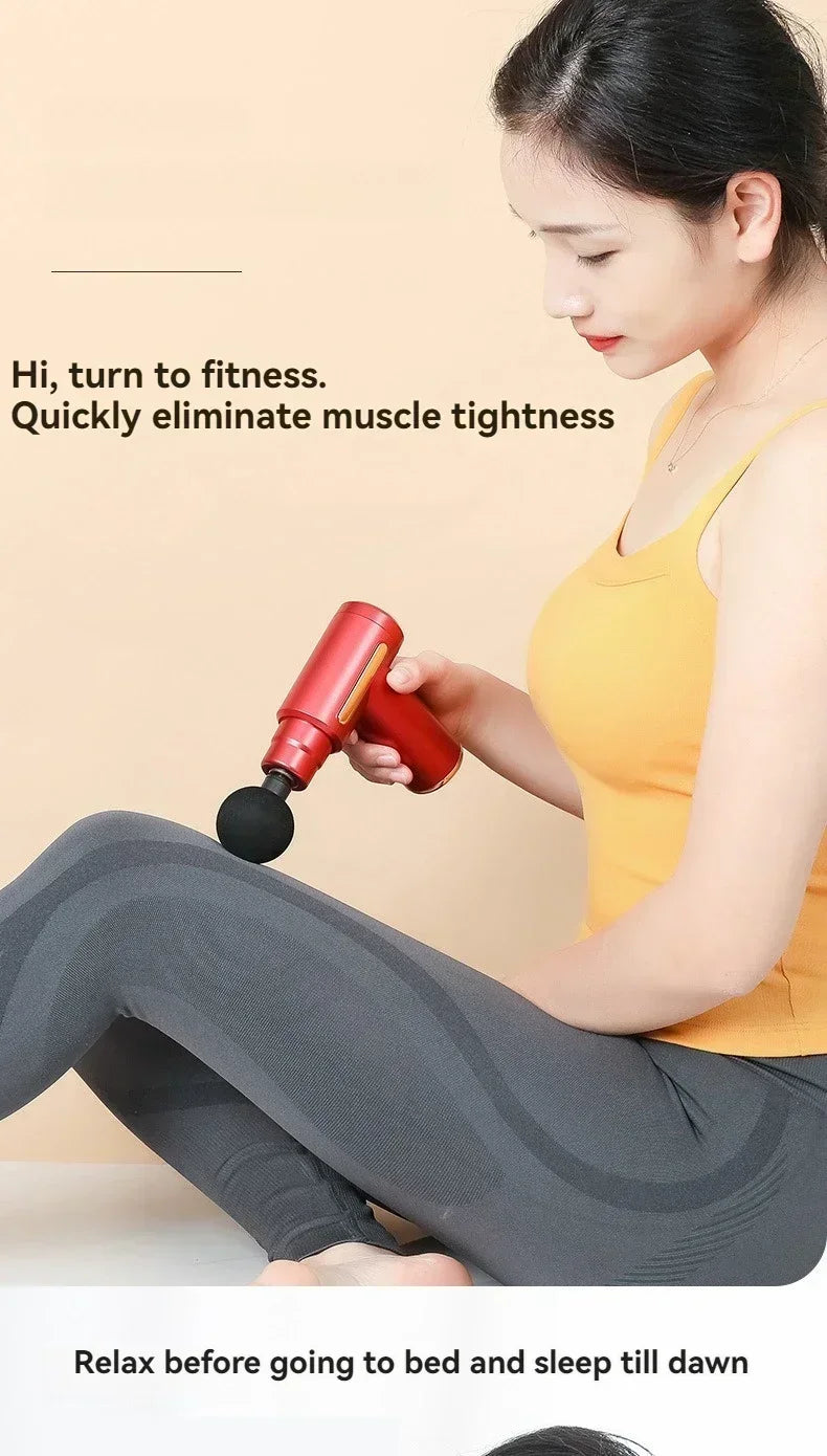 Mini pistolet de massage USB, appareil de relaxation musculaire