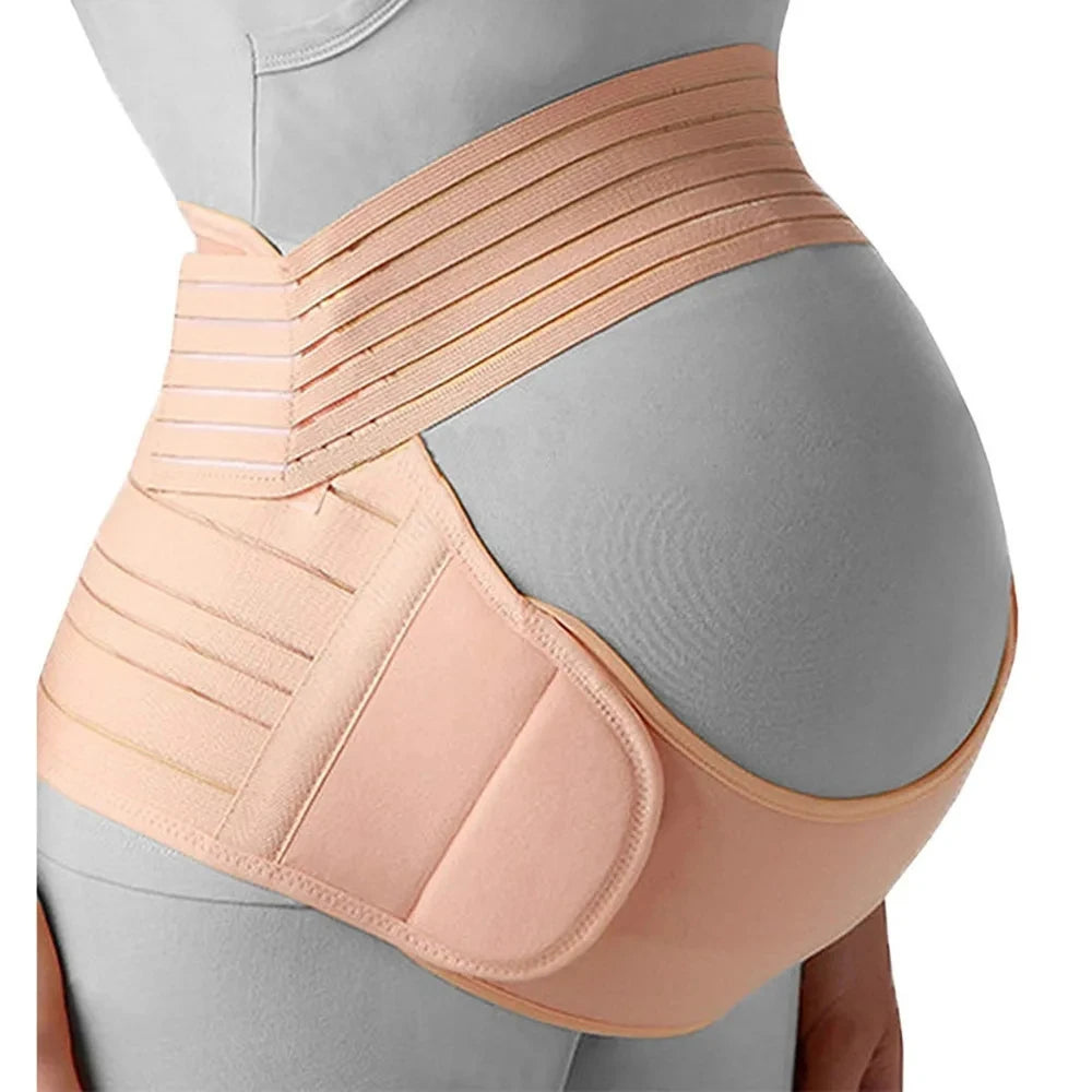 Ceinture de soutien abdominale pour femmes enceintes, ceinture de soutien ajustable pour le dos, protection abdominale pour la grossesse