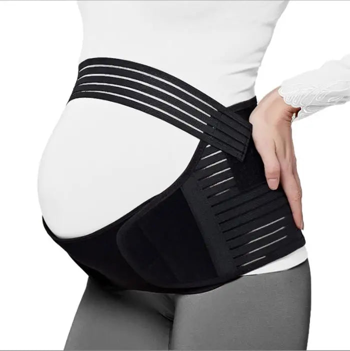 Ceinture de soutien abdominale pour femmes enceintes, ceinture de soutien ajustable pour le dos, protection abdominale pour la grossesse
