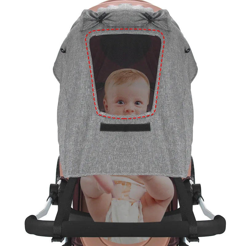Accessoires universels pour poussettes, pare-soleil, protection UV, auvent de poussette, pare-soleil pour siège auto pour bébé