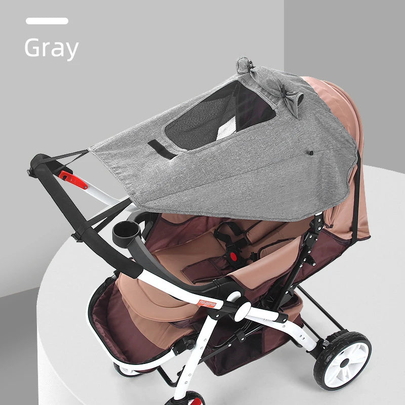 Accessoires universels pour poussettes, pare-soleil, protection UV, auvent de poussette, pare-soleil pour siège auto pour bébé